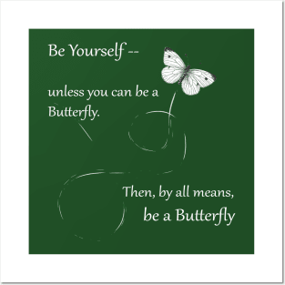 Lispe Be A Butterfly Posters and Art